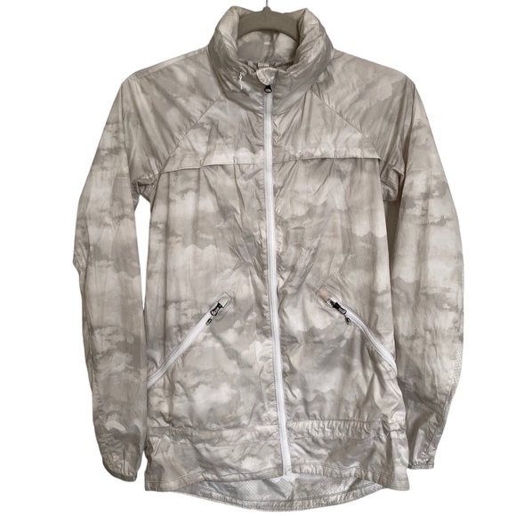 LULULEMON Miss Misty Jacket II, 2, White and Gray - Picture 12 of 16